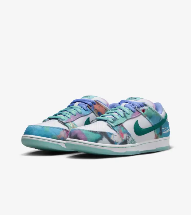 fecha-de-lanzamiento-de-los-nike-sb-dunk-low-x-futura-laboratories-white-and-geode-teal-hf6061-400-4