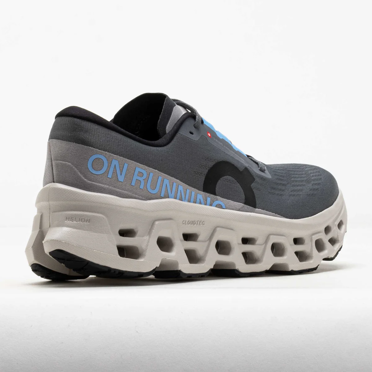 On Cloudmonster 3 — Rock / Silver